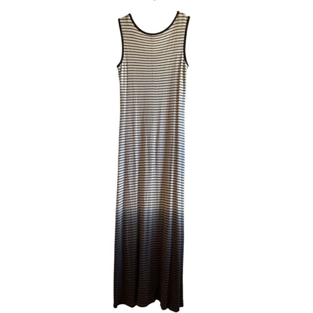 Lisa Rinna Dip Dye Stripes Sleeveless Maxi Dress.Size XSP - Picture 5 of 12